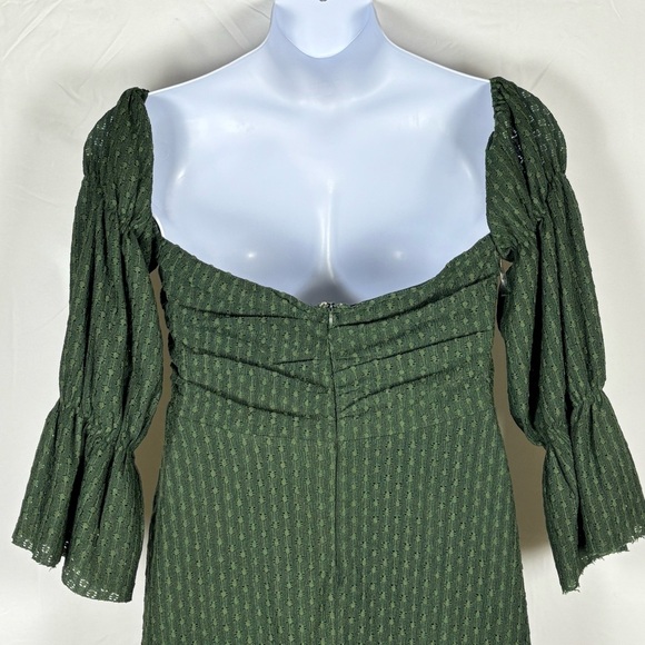 Worth Collective Green Lace Maxi Dress- XL - Picture 10 of 12